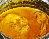 A picture of step 6 of Pressure cooker chicken curry.