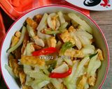 Foto langkah ke 5 dari resep Tumisan Labu Siam.