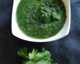 A picture of step 4 of Coriander chutney.