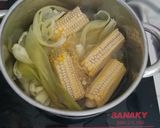 Hình bước làm 3 của món Sữa bắp