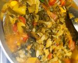 A picture of step 3 of Cabbage curry.