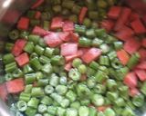 A picture of step 1 of Veg biryani.