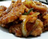 Foto langkah ke 7 dari resep Ayam Goreng Saus Mentega.