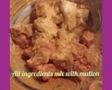 A picture of step 1 of Mutton lamb biryani.