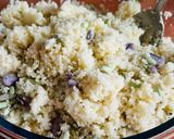 Hình bước làm 4 của món Tabouleh Couscous Rau Củ