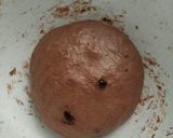 Foto langkah ke 3 dari resep Choco Cheese Bread (Sourdough Discard).