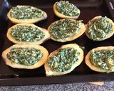 Foto del paso 4 de la receta: Papas rellenas de espinaca 🥔🥬