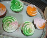 A picture of step 3 of Red velvet cupcake.
