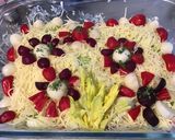 Une image de l'étape 9 de Gratin de céleri branche aux lardons,emmental et radis multicolores.
