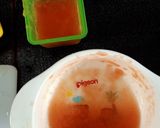 Foto langkah ke 4 dari resep Pure Pepaya mix jeruk baby MPASI.