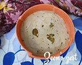 A picture of step 3 of Peanuts and Fresh Coconut Chutney.