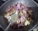 A picture of step 4 of Ratalu /Purple Yam Chips.