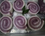 Foto langkah ke 6 dari resep Lapis Gulung Ubi Ungu.