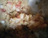 A picture of step 1 of Veg matra omlet.