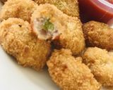 A picture of step 3 of Chicken nuggets.