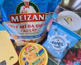 Hình bước làm 1 của món Bánh roti - ăn kèm trứng