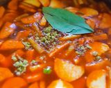 🌲 Téli zöldségleves- zöldbabbal, borsóval ❄️ recept fázis 4 fotója