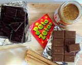 Foto del paso 1 de la receta: Turrón picante de praliné de avellanas y barquillos