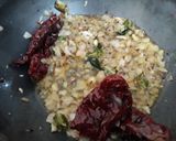 A picture of step 4 of Radish Greens Dal| Mooli ke pattewali dal.