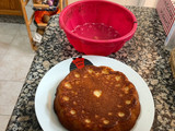 Bizcochón sin gluten con medida de yogur