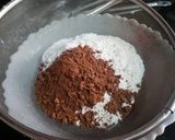 A picture of step 3 of Chocolate Banana Pound Cake.