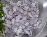 A picture of step 2 of Indian curry choley.