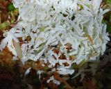 A picture of step 2 of Veg momos.