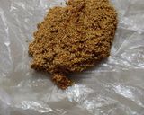 A picture of step 3 of Til and Peanut chikki.
