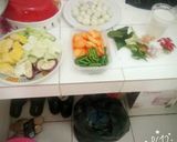 Foto langkah ke 2 dari resep Sayur lodeh telor puyuh..(tanpa minyak.goreng).