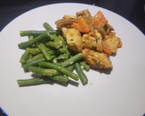 Foto del paso 7 de la receta: Pechuga de pollo con papaya al wok
