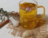 عکس مرحله 3 از دستور دمنوش زنجبیل و گل محمدی