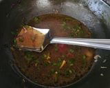 A picture of step 2 of Spicy Grilled Paneer Steak Italian Herb Rice Schezwan Sauce With Exotic Sautéed Veggies Gourmet Meal.