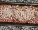 Foto del paso 2 de la receta: Pan de carne con vegetales, aceitunas y corazón de queso con calabaza al romero