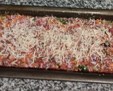 Foto del paso 2 de la receta: Pan de carne con vegetales, aceitunas y corazón de queso con calabaza al romero