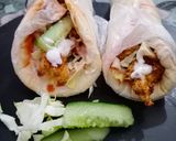 A picture of step 7 of Special zinger shawarma 💝💝.