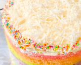 Foto langkah ke 7 dari resep Rainbow Cake Ekonomis.