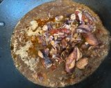 A picture of step 5 of Sprite Adobong Pusit.