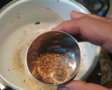 A picture of step 6 of Raw Mango Palak Dal Tadka.