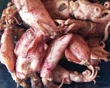 Foto langkah ke 1 dari resep Cumi Asin Cabe Ijo.
