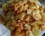 Foto del paso 1 de la receta: Revuelto de berenjenas, champiñones, patatas y pavo.