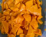 A picture of step 1 of Alphonso Mango Coconut Mava Modak - Ganesh Chaturthi Special.