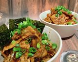 火山燒肉丼飯🌋（日式醬燒牛肉vs.韓式辣醬豬肉）的食譜步驟5照片