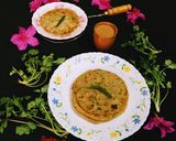 A picture of step 6 of Aloo Paratha.