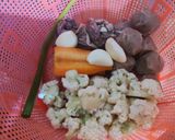Foto langkah ke 1 dari resep 13. Sop daging dan bakso seger.
