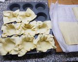 Foto del passaggio 2 della ricetta Cestini di pasta sfoglia con lenticchie 🥂