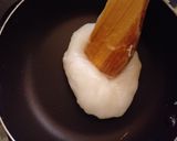 Foto langkah ke 4 dari resep Mochi isi Wafer Caramel (tanpa tepung ketan).