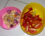 Foto langkah ke 1 dari resep Tahu Telur Kukus Menu Diet Day 4.