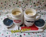 A picture of step 4 of Falooda with vanilla ice cream 🍨.