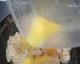 A picture of step 4 of Bread ka halwa.