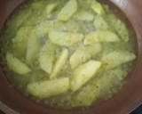 Foto del paso 7 de la receta: Bolas de pollo rellenas en salsa de manzana